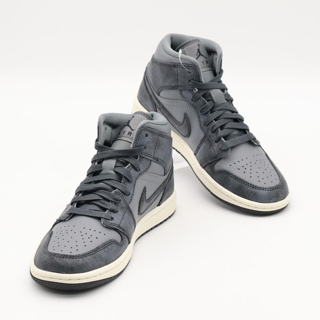 FJ3448-001 Nike Air Jordan 1 Mid SE Smoke Grey (Women's)