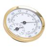 Termometru Higrometru de Interior Fahrenheit Celsius Aliaj de Aluminiu Montat pe Perete Măsurător de Temperatură și Umiditate