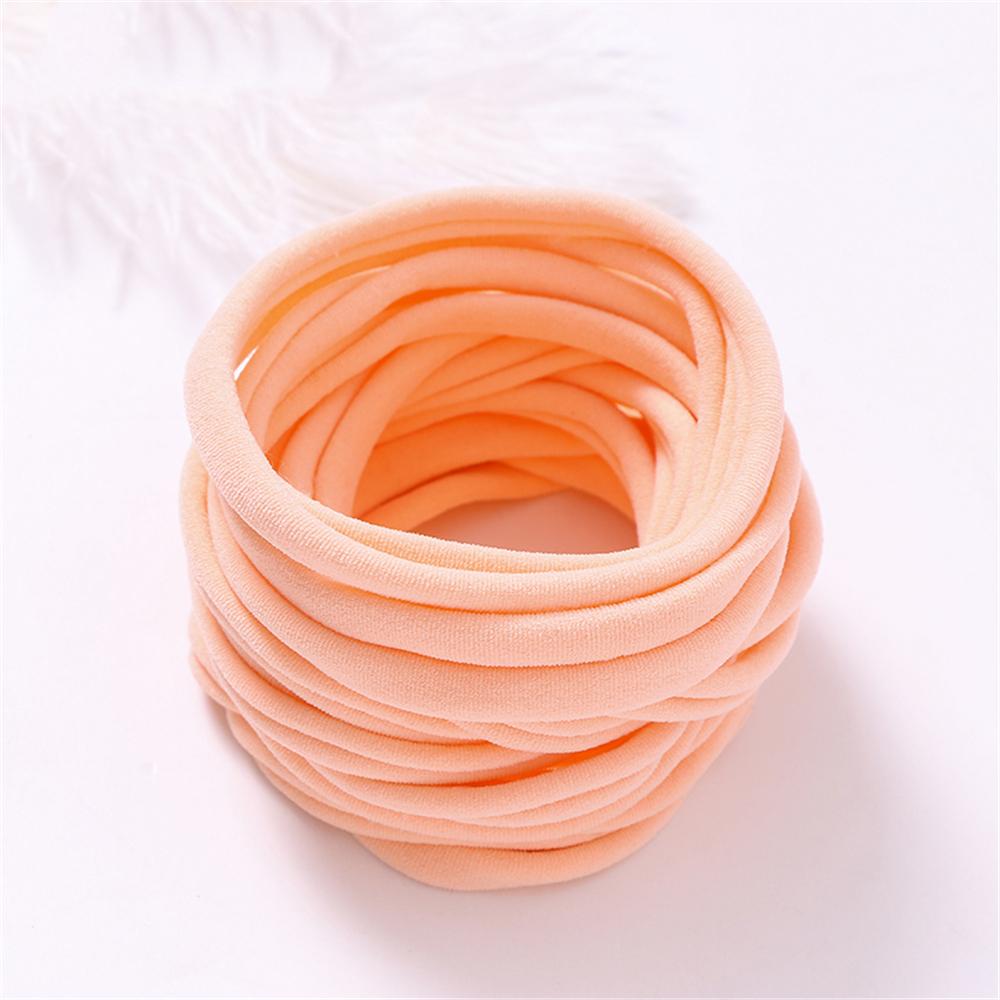 

20 шт./лот Детские повязки на голову из нейлона «Сделай сам» Мягкая бесследная эластичная повязка на голову для детей Повязка для волос для девочки Эластичные аксессуары для волос