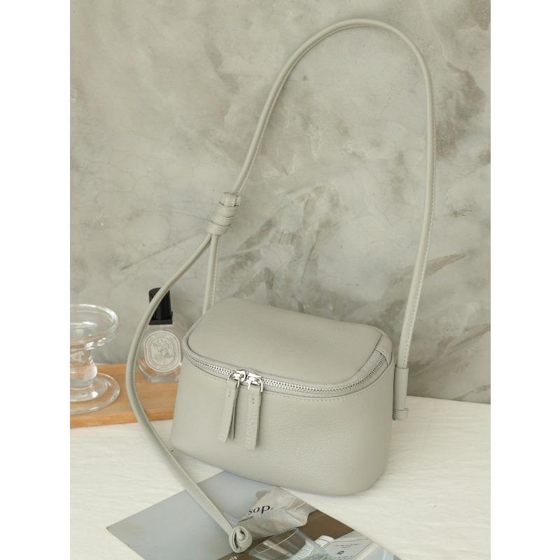 Natürliche Tropfen Aufbewahrungstasche Echtes Leder Damen Tasche Modische und Vielseitige Umhänge-Einzelschultertasche