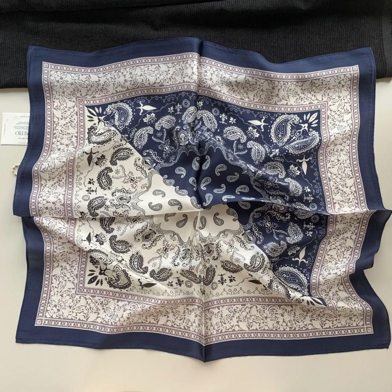 100% Mulberry Silk Square Scarf 70cm Fashion Neck Head Women