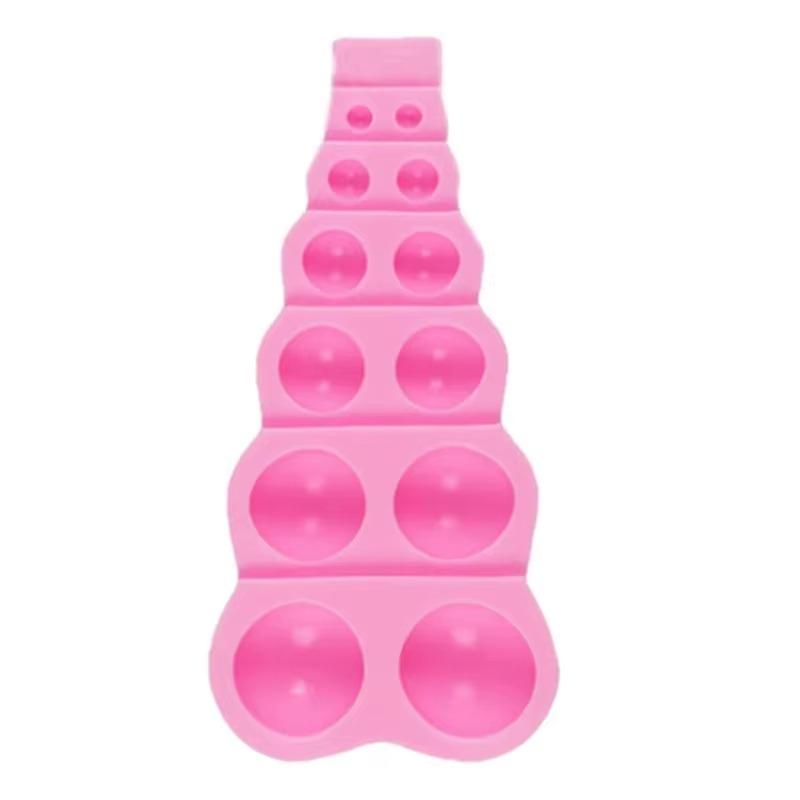 3D Bead Pearl Large Small Silicone Mold Half-Ball Cake Mold Candy Chocolate Mould Baking Molds