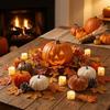 Multi Sizes Faux Pumpkin Tabletop Decor Halloween Artificial Decoration  Harvest Season Decor