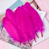50Pcs15-20Cm Natural Goose Feather Multicolor Handicraft Dream Catcher Swan Feather Family Party Jewelry Decoration