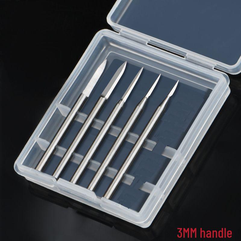 High-Speed Electric Sword-Shaped Wood Carving Knife - White Steel Tool for Woodworking and Dental Engraving.