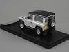 Almost Real Land Rover Defender Silver Scale Complete Diecast Car 410207 1990-2014 - 1/43