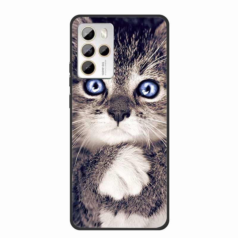 For HTC U23 Pro 5G Case Animals Silicone Soft TPU Phone Cases For HTC U23 Pro 2023 HTCU23 2QCB100 Protector Cartoon Wolf Coque