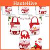 Festive Large Christmas Gift Bag Adorable Cartoon Reindeer Snowman Theme For Holiday Cheer