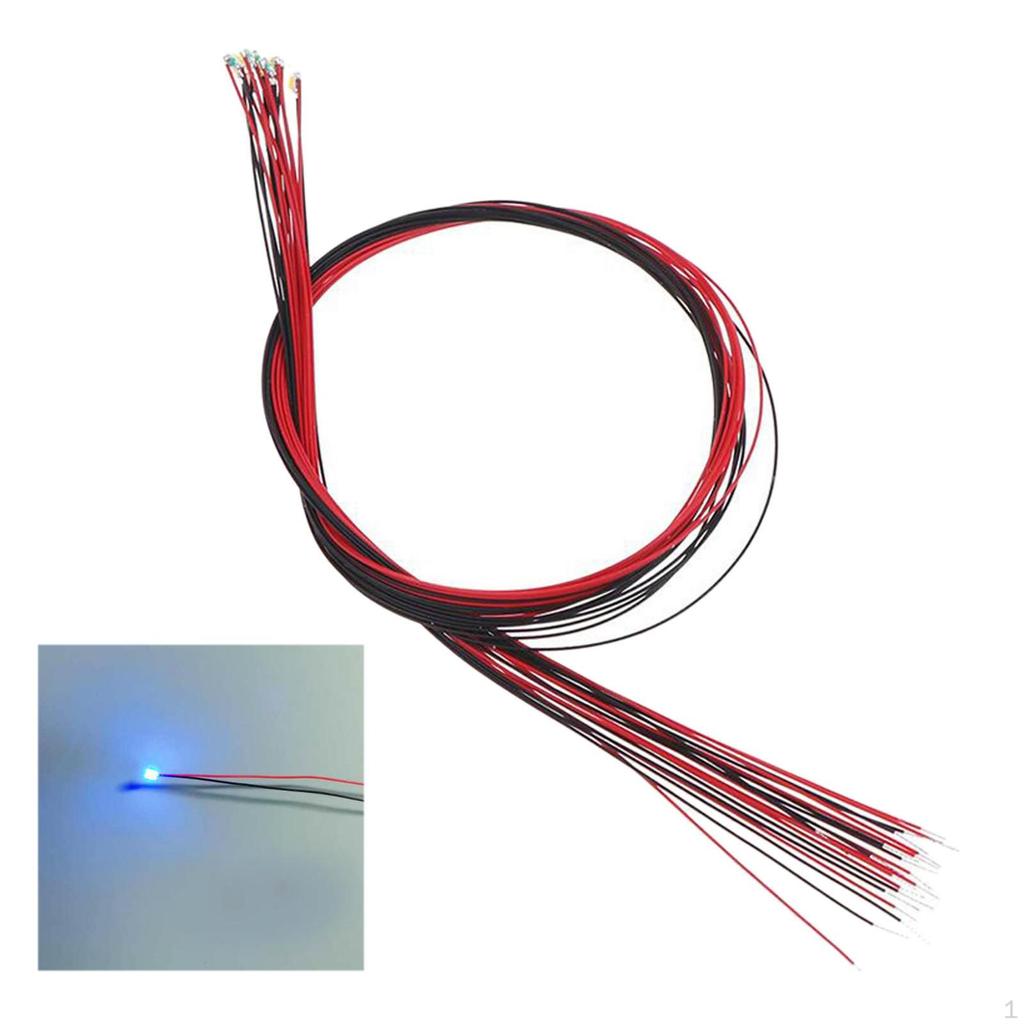 20 Mini LED Lights for Sand Table Scene And Railway Model