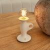 Vintage Lamp Vintage Candle Light Tabletop Lamp Ambient Lighting Rechargeable Home Decor For Birthday Dorm Apartment Bedroom