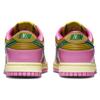 Parris Goebel X Nike  Dunk Low Playful Pink Women Sneakers Multi-Color Bronzine Clear-Jade FN2721-600