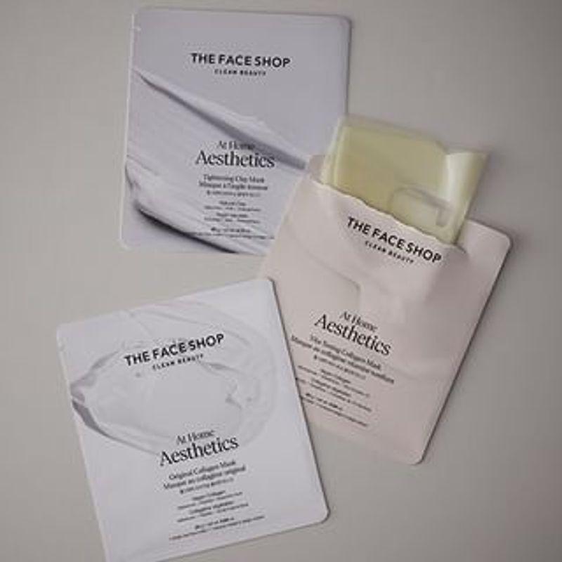 THE FACE SHOP - At Home Aesthetics Mask Sheet - 3 Types Tightening Clay