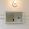 Dulton Wall Small Ivory Mirror, Size,