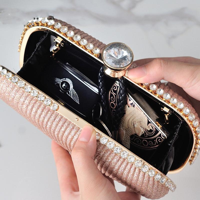 Red Small Bag for Women Diamond Border Dtripe Purse Evening Cluth Bags Luxury Designer Handbags Phone Crossbody Shoulder Wallets