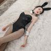 Sex Lingerie Female Cute Patent Leather Uniform Suit Seduction One-piece Sexy Free Bunny Cosplay