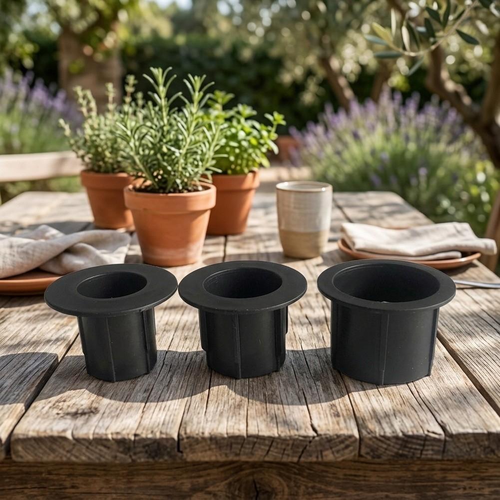 Anti-friction Sleeve Umbrella Hole Sleeve Patio Table Insert Reduces Wobble