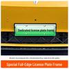 Fits 2026 Deep Blue S07: Full-Coverage Green License Plate Frame for New Energy Vehicles.