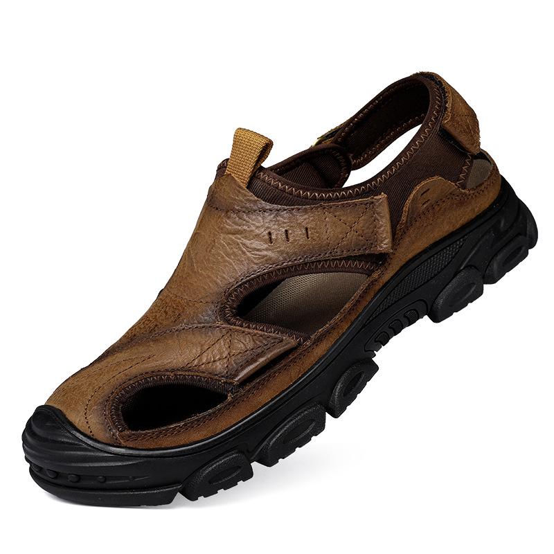 Men's 2022 Summer Lightweight Breathable Outdoor Casual Closed-Toe Beach Sandals