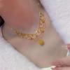 Retro Hollow Ball Tassel Lace Necklace Chic All-Matching Clavicle Chain Neck Women