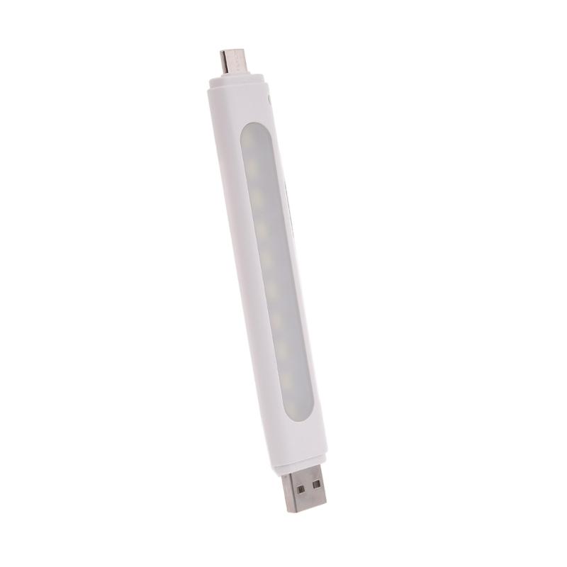 Small USB LED Light with Micro USB or Type C Compatibility Power 2W with 10 Led Beads