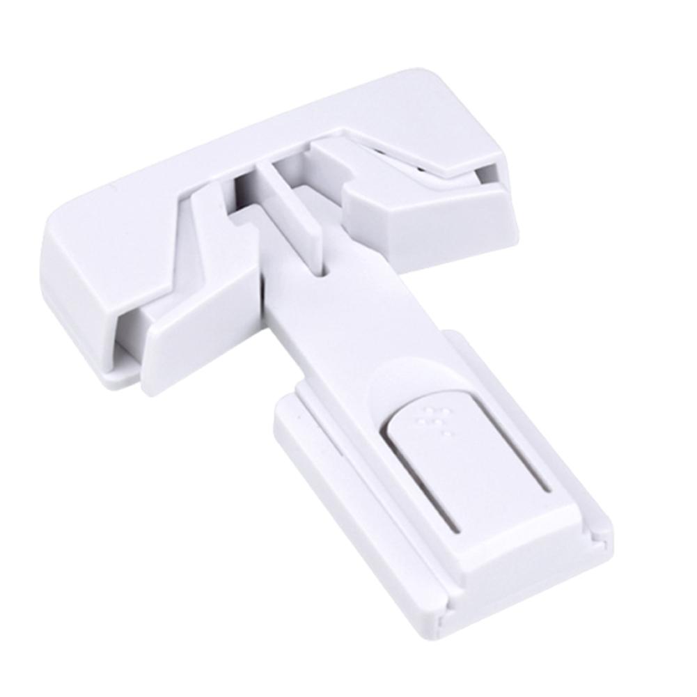 

Childproof Refrigerator Lock Children Cupboard Locks Baby Safety Locks Fridge Door Lock No Tools Required and Easy Installation білий