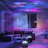 Multicolor Rotating Starry Sky Projection Lamp with Water Ripple Effect