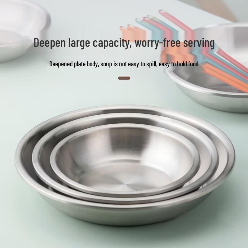 Chahua 304 Stainless Steel Round Plate