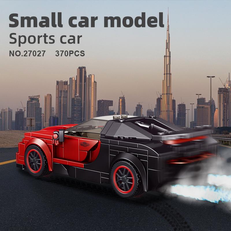 MOULD KING 27027 Technische Modellauto-Bausteine für Jungen, Speed Car mit Displaybox, Konstruktionsspielzeug für Kinder