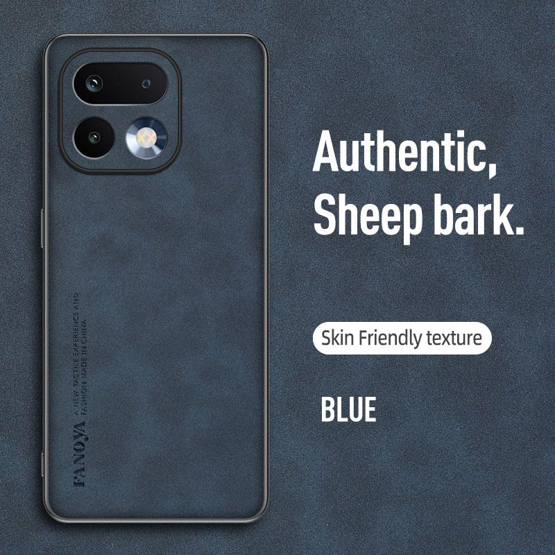 Retro Leder Hautgefühl Hülle Für Realme 16 Pro Plus Realme16Pro+ Stoßfest Matt Silikon Weiche Hülle Abdeckung