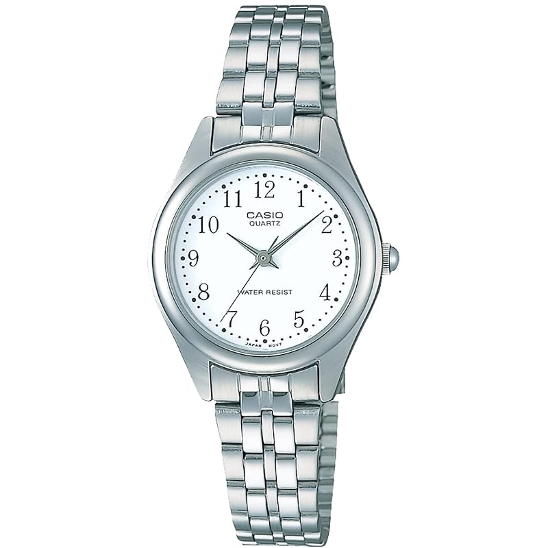 

[Casio] watch casio collection LTP-1129AA-7BJH ladies silver