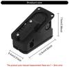 Electric Bike Battery Case Lock with Key Bike Battery Lock Connection Board Cover Charging Port Part Easy To Install