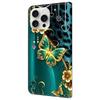 For iPhone 16 Pro Leather Case Pattern Printing Wallet Stand Anti Drop Phone Cover