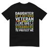 Daughter Of A Vietnam Veteran Fathers Day Veteran Daughter Tshirt