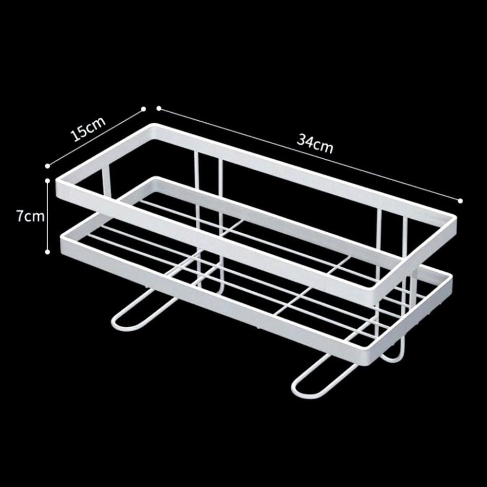 Bohrfreies Badezimmerregal Multifunktions-Organizer-Ablage Hochwertiges Aufbewahrungsregal Toilette
