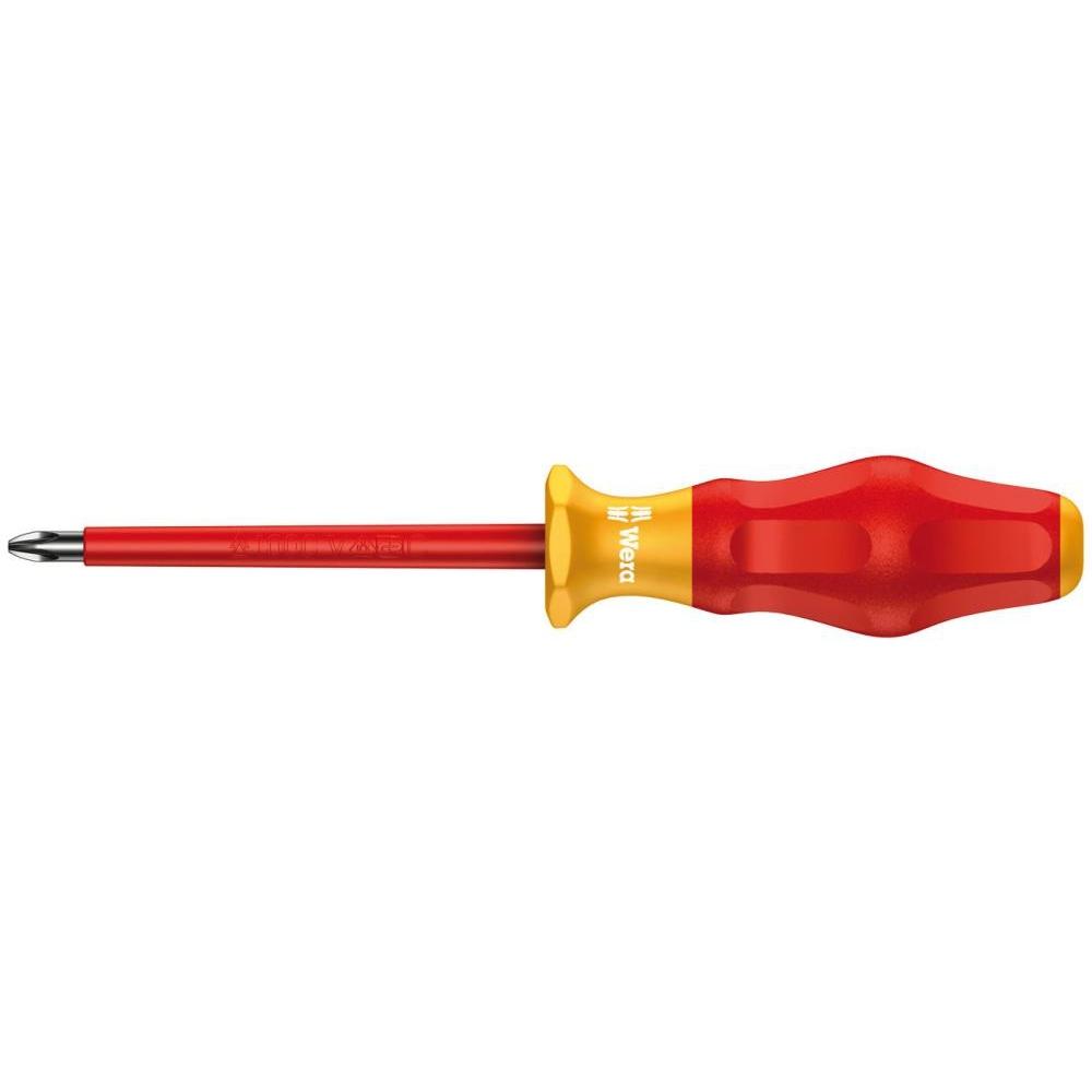 

Диэлектрическая отвертка Wera 1165 I Pz Vde Kraftform Comfort Cross Pz 3 X 150 мм