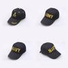 Mason Embroidery Letter Rmy Nvy Baseball Cap Outdoor Casual Pure Hat Cotton