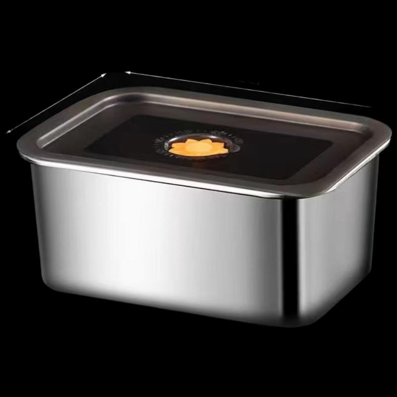 Zhi Shi 316 Edelstahl Vakuum Frischhaltendes Lebensmittelbehälter-Set