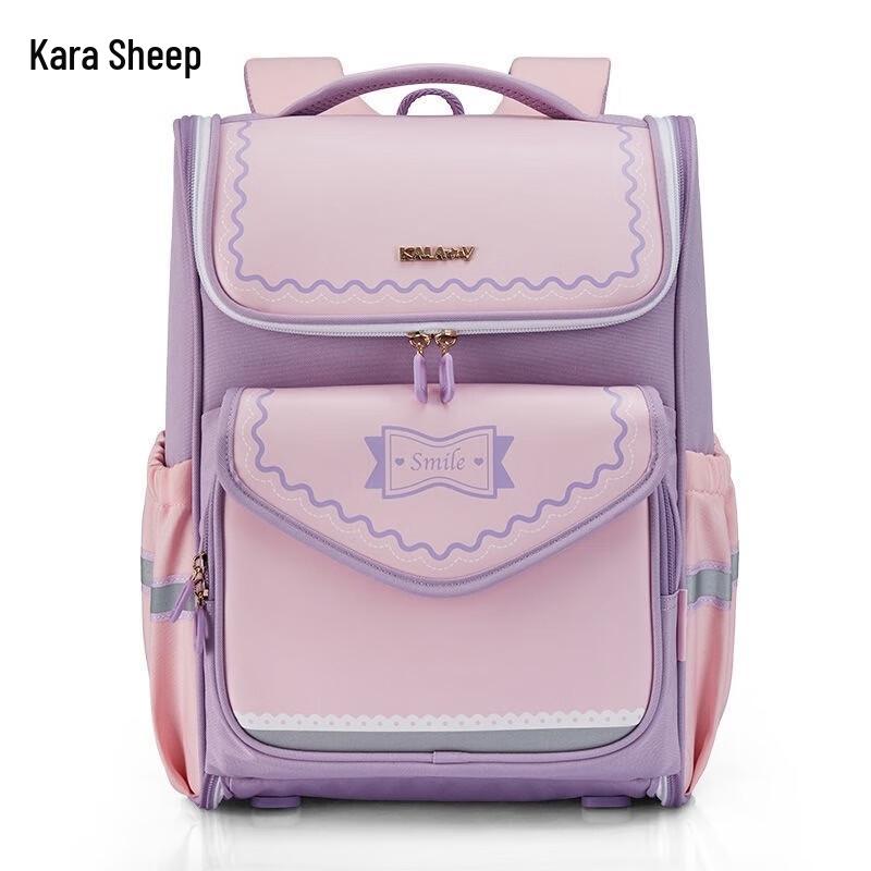 KARA BEAR 5D Anti-Sag Ergonomic School Bag for Elementary Students Grades 1-3