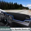 For Hyundai Elantra AD 2016 2017 2018   LHD RHD Car Dashboard Cover Mat Trument Panel Carpet Non-slip Accessories