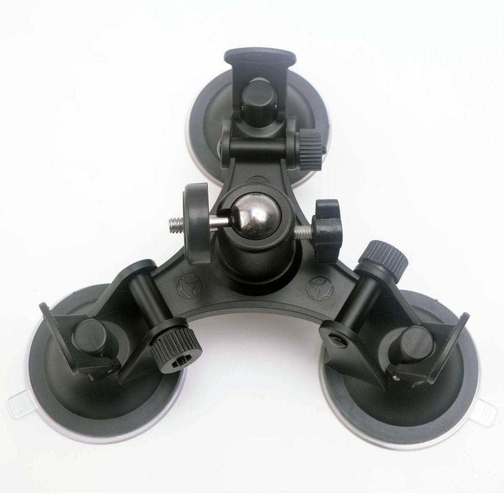 Triple Suction Cup Expansion Adapter Car Mount Holder for DJI Osmo/GoPro Hero 10 9 8 7 6 5