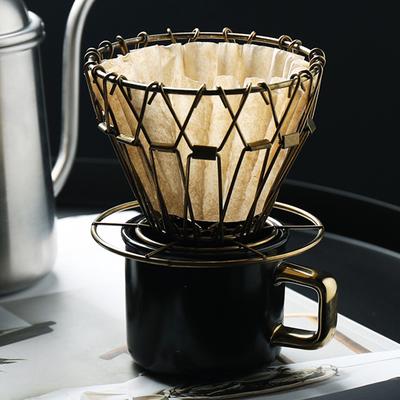 Filtre à café pliable Style V60, goutteur de café, tasse réutilisable sans papier, verser dessus