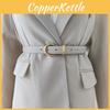 Classic Twolayer Leather Waist Belt For Women Suitable For Daily Fashion