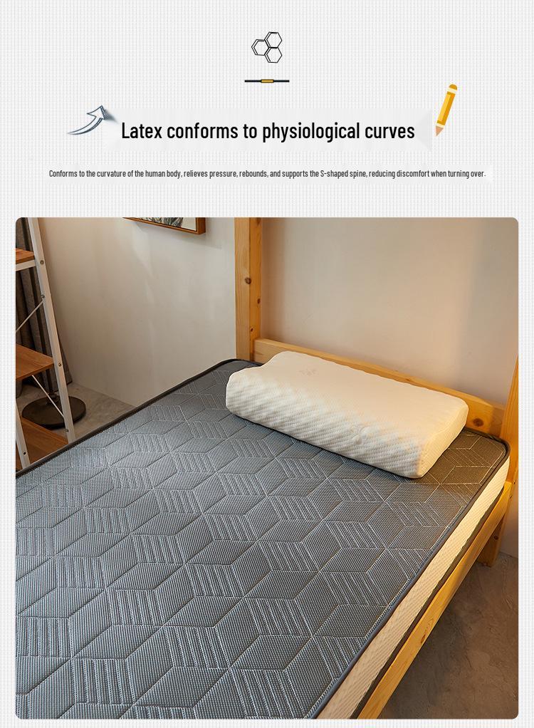 Thickened Foldable Latex Tatami Mattress for Dorms & Rentals - Single & Double Sizes
