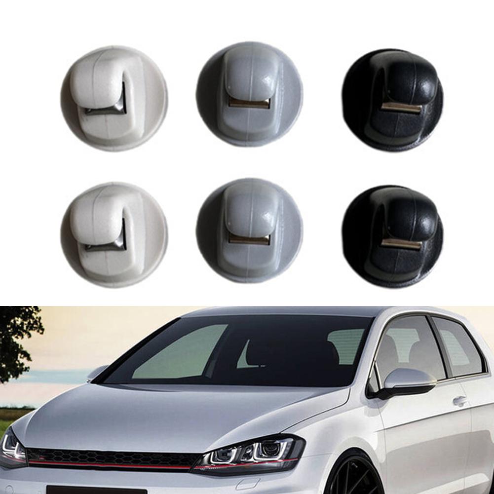 Beige Car Sun Visor Clip Car Accessories Beige Clip Black Clip Easy Installation Grey Clip Non-deformation for Golf 7