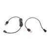 1Pc Case Fan Adapter Connector Cable Usb 2.0 A Male To 3-Pin Pwm 5V Usb Sleeved Fan Power Adapter Cable