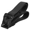 Nylon Outdoor Multifunction Rescue Rappelling Downhill Military Waist Belt Heavy Duty(black )