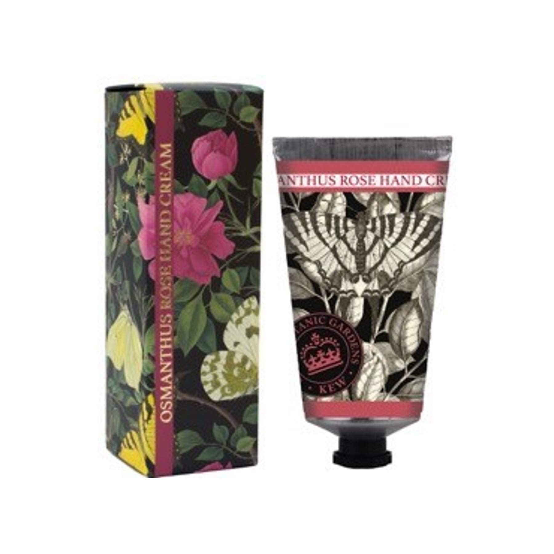 

English Soap Company KEW GARDEN Luxury Hand Cream Osmanthus Rose чёрный