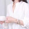 Calvin Klein Elegant Series Watch Quartz Movement Stainless Steel Bracelet Mother Of Pearl Dial Women Watches K8G23626