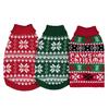 Christmas Knitted Sweater for Cats and Dogs, Xmas Pet Apparel Warm Festival Costume for Small Animals Christmas Party Outfit