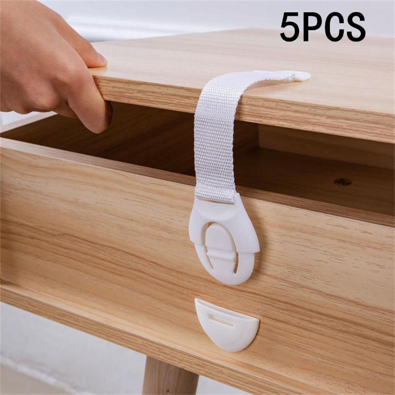 5/10/20/50pcs Kids Safety Door Lock Child Safety Cabinet Lock Baby Proof Security Protector Drawer Door Cabinet Lock Protection